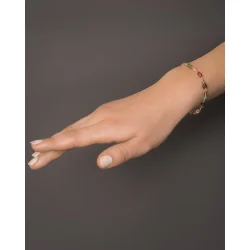 Dulong: Piccolo armb�nd - Guld - Turmalin - 104150A74-3