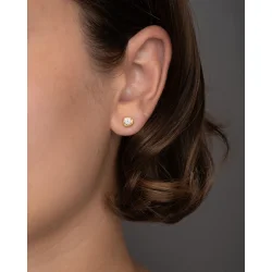 Dulong: Vega Souffle reringe - restikker - Mellem - Diamant - guld - 111273A5052