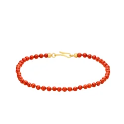 Dulong: Vega Soul Armb�nd - Guld - Koral - 114830A06-4