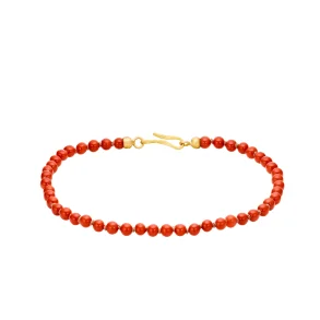 Dulong: Vega Soul Armb�nd - Guld - Koral - 114830A06-4