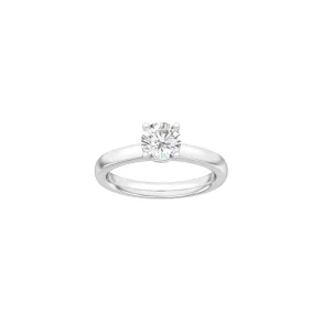 Lab Grown Diamonds: Classic Ring - Brillant - Hvidguld - Lab. Diamant 1,0ct - 14100000660