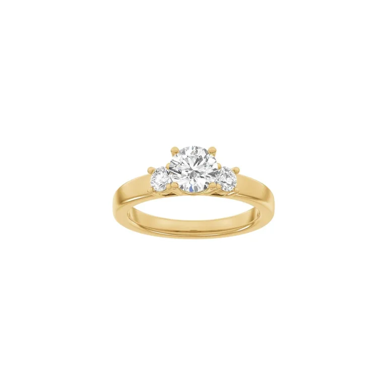 Lab Grown Diamonds: Classic Ring - Brillant - Brillant - Rdguld - Lab. Diamant 1,33ct - 14100020560