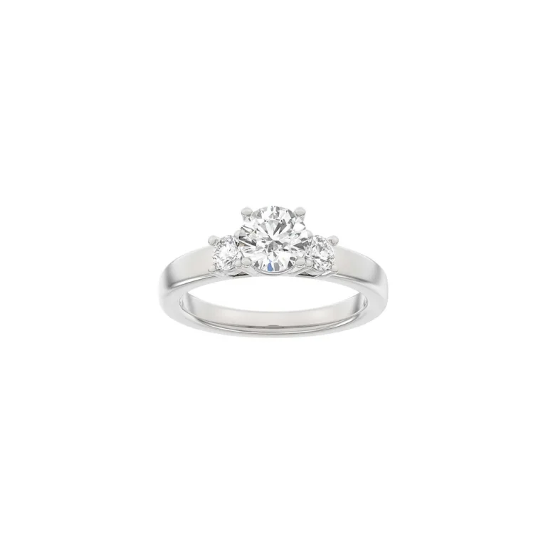 Lab Grown Diamonds: Classic Ring - Brillant - Hviguld - Lab. Diamant 1,33ct - 1410002
