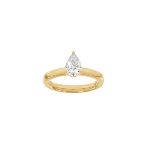 Lab Grown Diamonds: Classic Ring - Drbe - Rdguld - Lab. Diamant 1,0ct - 14100120560