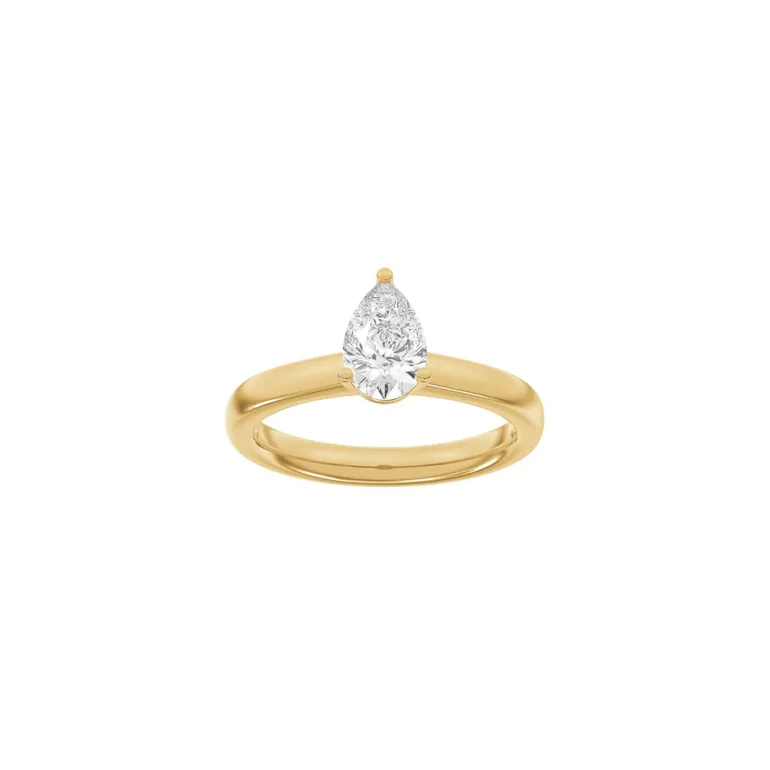 Lab Grown Diamonds: Classic Ring - Drbe - Rdguld - Lab. Diamant 1,0ct - 14100120560