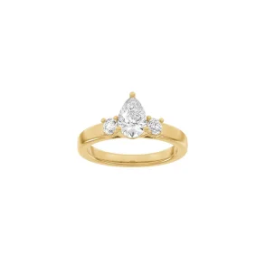 Lab Grown Diamonds: Classic Ring - Drbe - Rdguld - Lab. Diamant 1,33ct - 14100180560
