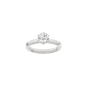 Lab Grown Diamonds: Modern Ring - Brillant - hvidguld - Lab. Diamant 1,0ct - 14100160660