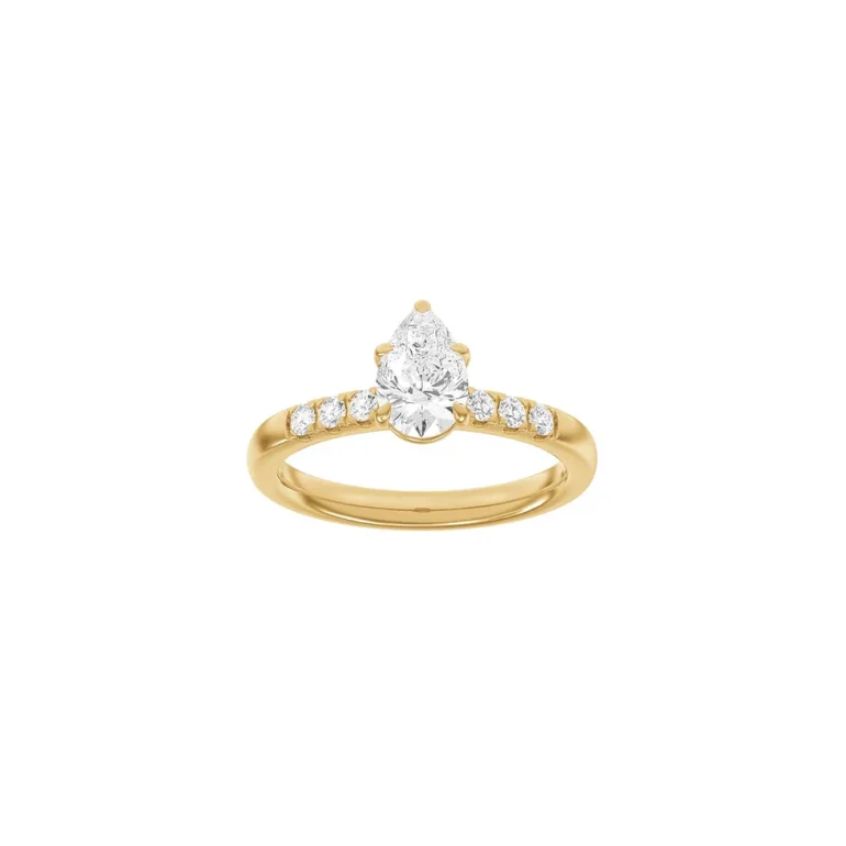 Lab Grown Diamonds: Modern Ring - Drbe - Rdguld - Lab. Diamant 1,2ct - 14100290560