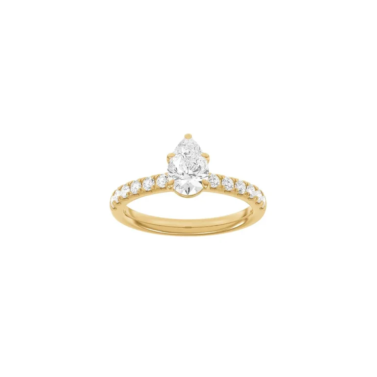 Lab Grown Diamonds: Modern Ring - Drbe - Rdguld - Lab. Diamant 1,4ct - 14100310560
