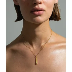 Jane Knig: Orbis Drop Pendant Vedhng -  Forgyldt Slv - ODP-SS25-G