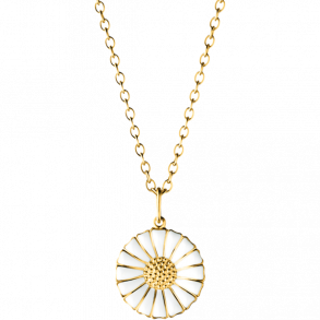 Georg Jensen: 18mm forgyldt Daisy p kde