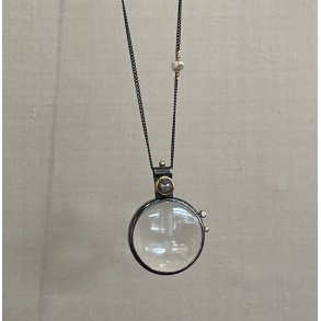 Bergse: Unika halskde med vedhng - Guld - Slv - Brillant - Kvarts - Perle 4021288