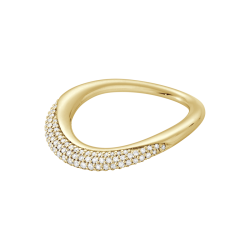 Georg Jensen: Offspring Ring - 18kt guld - Diamanter - 20000990