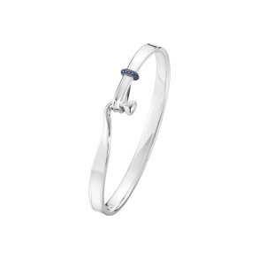 Georg Jensen: Torun Armring - Slv - Bl safir - 20000175