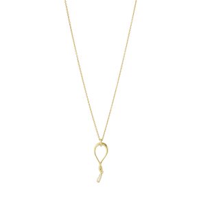 Georg Jensen: Mercy Halskde m. vedhng - Guld - 20001831