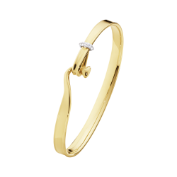 Georg Jensen: Torun Armring - 18 Karat guld - Diamanter - 20000476