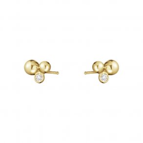 Georg Jensen: Moonlight Grapes reringe - 18 KT Guld - Diamant - 20000663