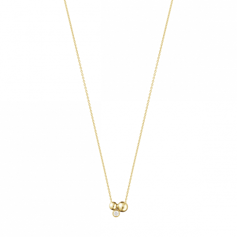 Georg Jensen: Moonlight Grapes Vedhng - Guld - Diamant - 20000664