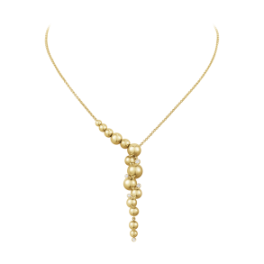 Georg Jensen: Moonlight Grapes Halskde m. Vedhng - Guld - Diamant - 20000665