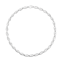 Georg Jensen: Reflect Halskde - Mellem - Slv - 20001178000M