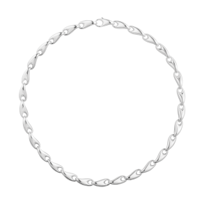 Georg Jensen: Reflect Halskde - Mellem - Slv - 20001178000M