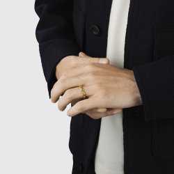 Georg Jensen: Reflect Link Ring - Guld - 20001196