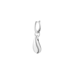 Georg Jensen: Reflect Drop reringe - Single - Venstre - Slv - 20001301