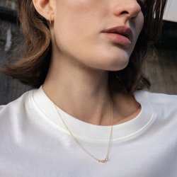 Georg Jensen: GJ Signature Diamonds - rering - Enkel - Guld - 20001304