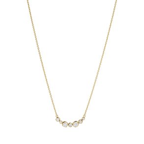 Georg Jensen: SIGNATURE DIAMONDS vedhng - Guld - Halskde - 20001306