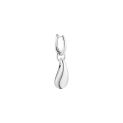 Georg Jensen: Reflect Drop reringe - Single - Venstre - Slv - 20001301