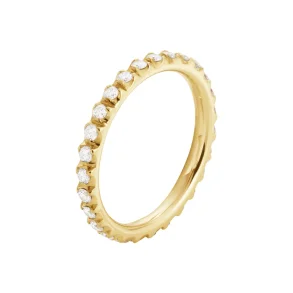 Georg Jensen: Signature Ring - Guld - Diamanter - 20001324
