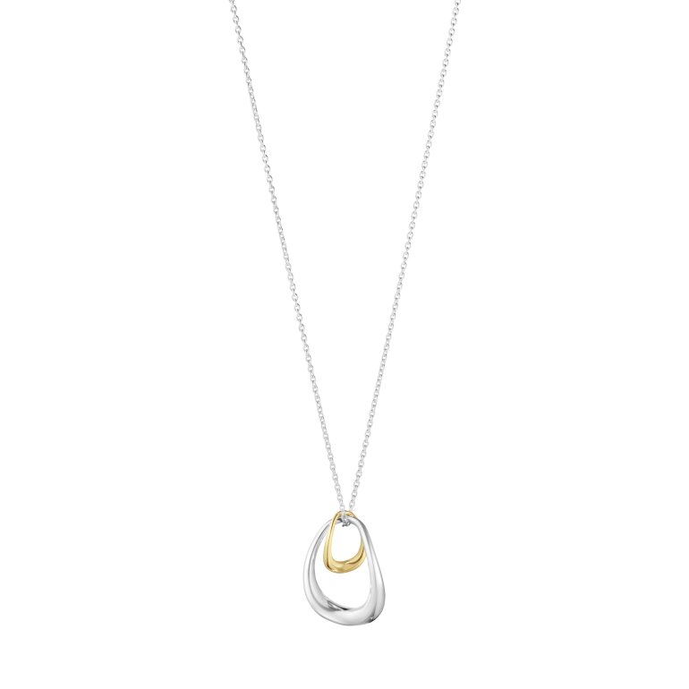 Georg Jensen: Offspring Halsk�de - S�lv - Guld- 20001327