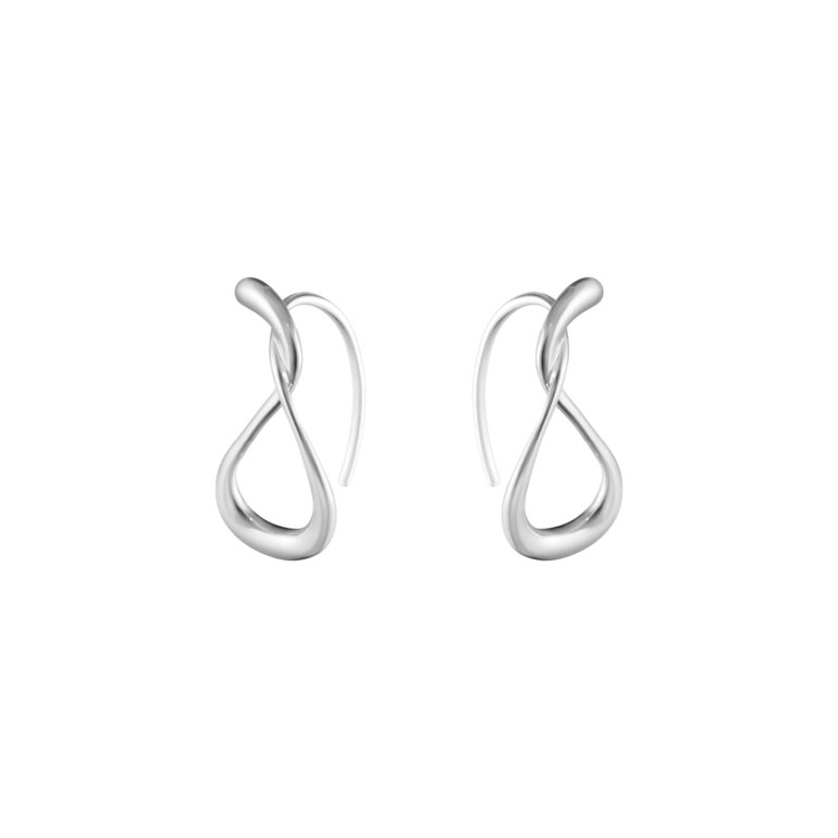 Georg Jensen: Mercy Hoops reringe - Sm - Slv - 20001403