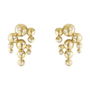 Georg Jensen: Moonlight Grapes - Chandelier - reringe -  Guld - Diamanter - 20001422