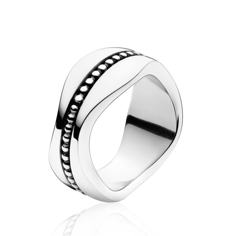 Georg Jensen: Modern Ring - Slv - 3559689 54