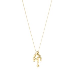 Georg Jensen: Moonlight Grapes Halskde m. Vedhng - Guld - Diamanter - 20001426