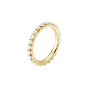 Georg Jensen: Signature Ring - Guld - Diamanter - 20001503