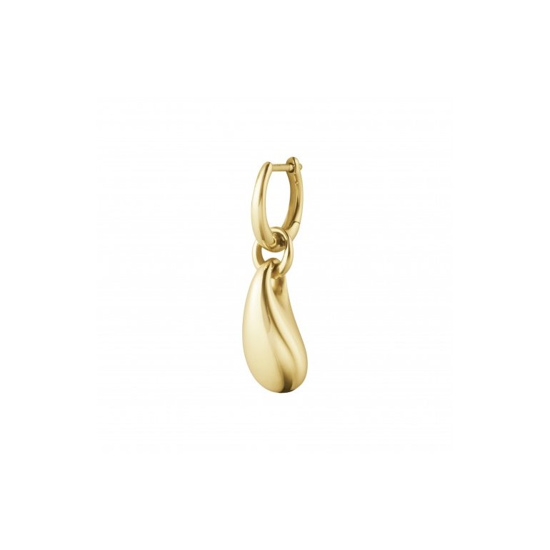 Georg Jensen: Reflect Drop rering - Single - Guld - 2000151