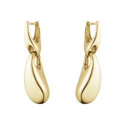 Georg Jensen: Reflect Drop rering - Single - Guld - 2000151