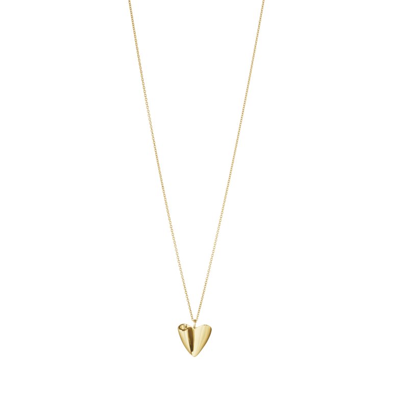 Georg Jensen: 2024 Heart Hjerte Halskde Med Vedhng - Guld - 20001520