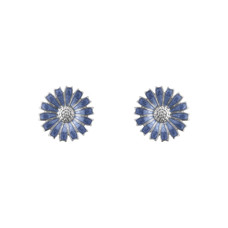 Georg Jensen: DAISY restikker - Sterling Slv - Bl emalje - 20001544