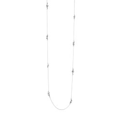 Georg Jensen: Moonlight Grapes Sautoir Halskde - Lang - Slv - 20001674