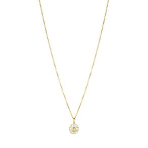 Georg Jensen: Daisy Halskde - vedhng - Forgyldt slv - 20001717