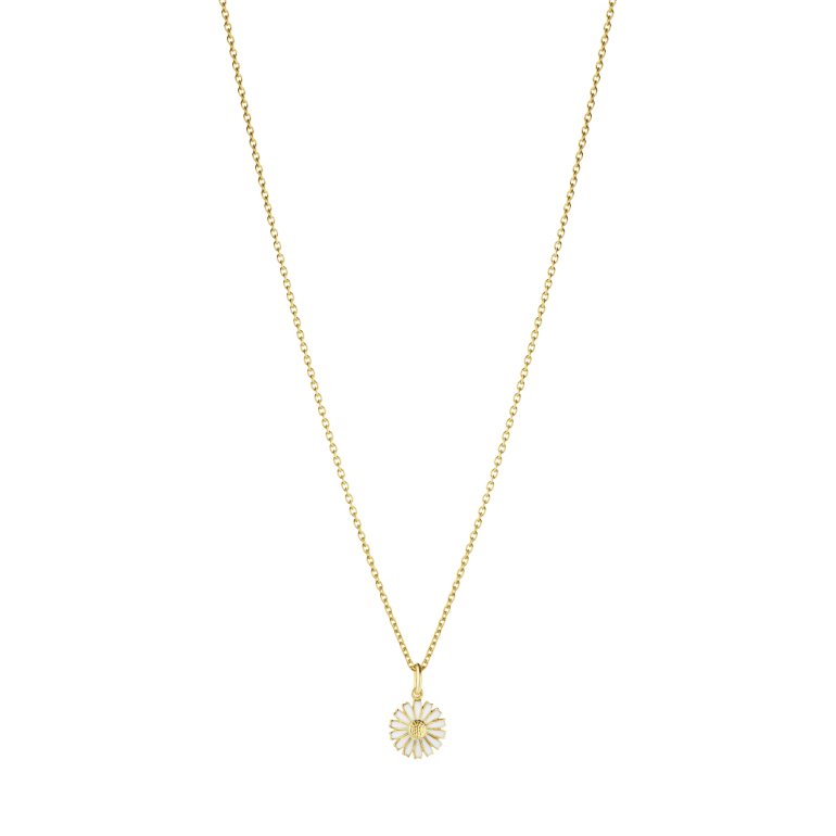 Georg Jensen: Daisy Halskde - vedhng - Forgyldt slv - 20001717