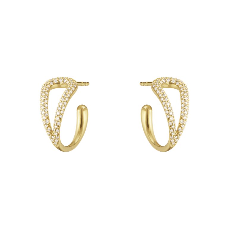 Georg Jensen: Mercy restikker - reringe - Guld - Brillanter - 20001835