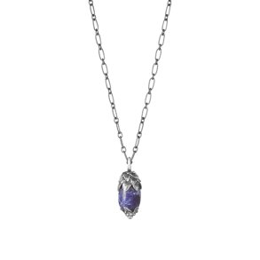 Georg Jensen: Heritage 2025 halskde med vedhng - Slv - Sodalit - 20001865