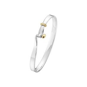 Georg Jensen: Torun Armring - Slv - champagne diamanter - 20001908