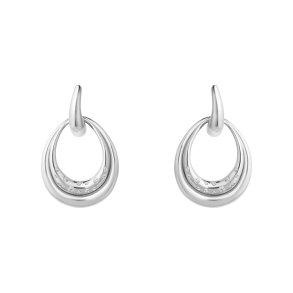 Georg Jensen: Offspring �reringe - Medium - S�lv - Diamanter - 20001958
