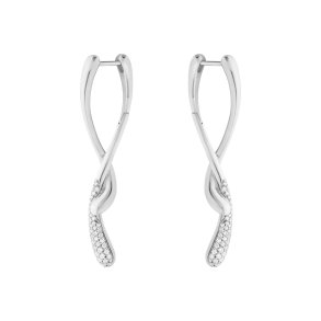 Georg Jensen: Mercy �reringe - S�lv - Diamanter - 20002004