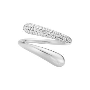 Georg Jensen: Mercy Ring - S�lv - Diamanter - 20002005